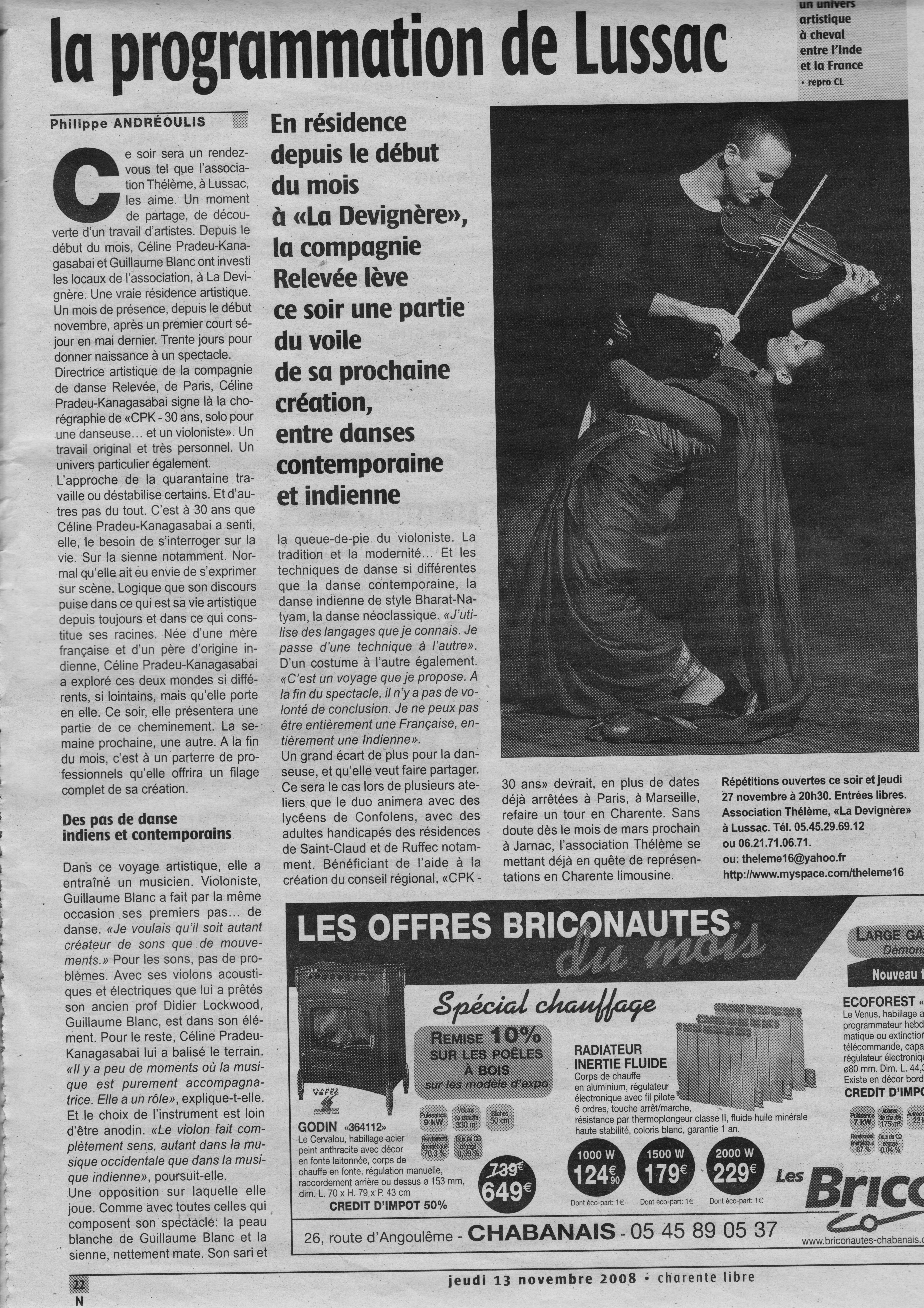 article CPK-30ans Charente Libre